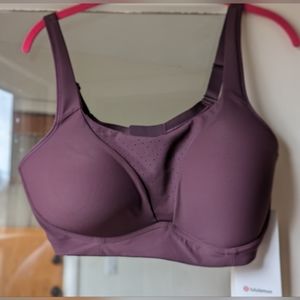 Lululemon Run Times Bra - Plum - 38 DD
